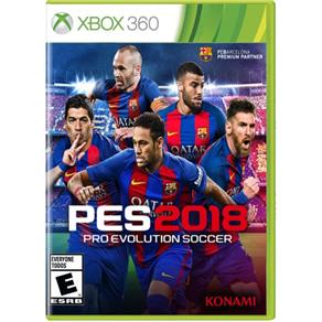 Jogo Xbox 360 - Pro Evolution Soccer 2018