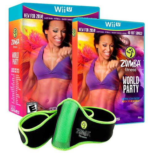 Jogo Zumba Fitness World Party + Fitness Belt - Wii U