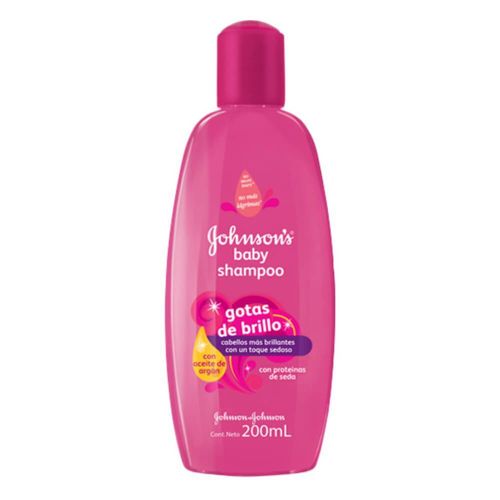 Johnsons Baby Gotas de Brilho Shampoo 200ml