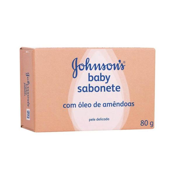 Johnsons Baby Óleo de Amêndoas Sabonete 80g