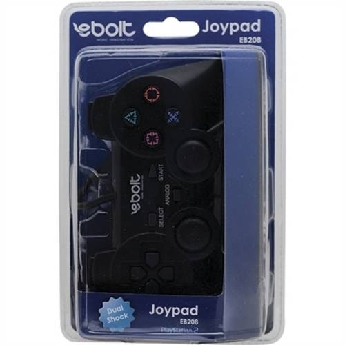 Joypad Play 2 Dual Shock Preto Eb208 Ebolt