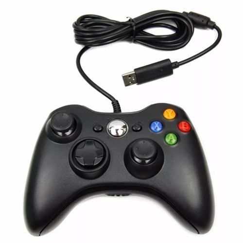 Joystick Manete Controle Feir Xbox 360 com Fio Usb Cabo 2,5