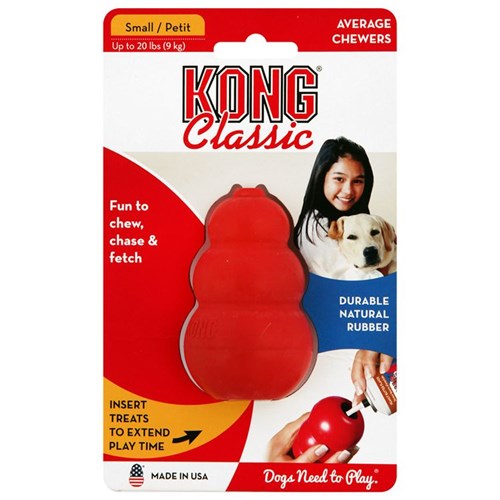 Juguete Kong Original Pequeño Rojo