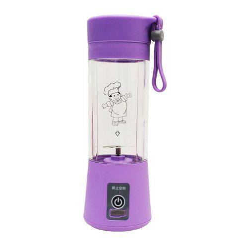 Juice Cup Mini Liquidificador Portátil Elétrico Mixer Shake Cabo USB