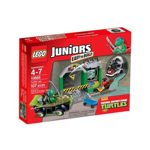 Juniors Toca das Tartarugas - Lego 10669