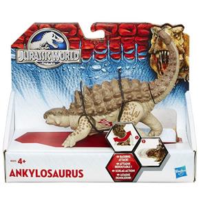 Tudo sobre 'Jurassic World Dinossauro Ankylosaurus Bash And Bite Hasbro'