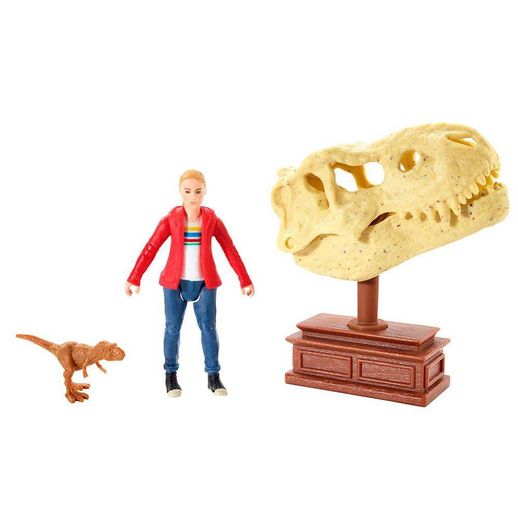Jurassic World Figura Básica Maisie e T Rex - Mattel