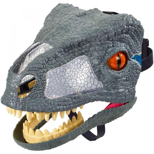 Jurassic World Máscara Eletrônica Velocipaptor - Mattel