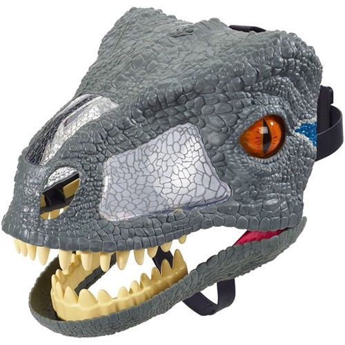 Jurassic World - Máscara Eletrônica Velociraptor Blue Fmb74 - MATTEL