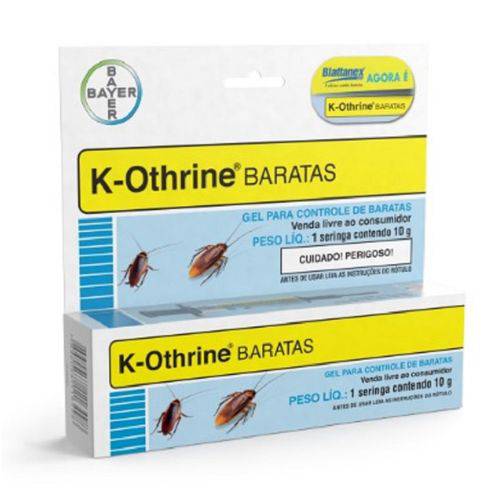 Tudo sobre 'K-OTHRINE BARATAS - Gel para Controle de Baratas - 10g'