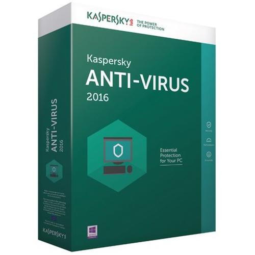 Kaspersky Anti-Virus 2017 - 3 Pc