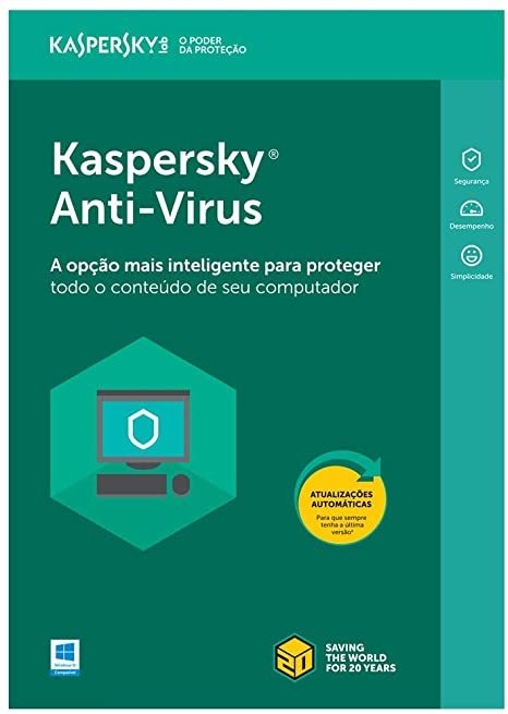 Kaspersky Antivírus 2020 1 Pc (Digital para Download)