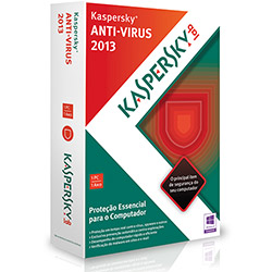 Kaspersky AntiVÍrus 2013 PT-BR 1 Usuário