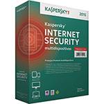 Kaspersky Antivírus - Internet Security Multidispositivos 2015 - 5 Dispositivos 1 Ano + 1 Licença Grátis