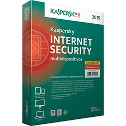 Kaspersky Antivírus - Internet Security Multidispositivos 2015 - 3 Dispositivos