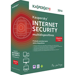 Kaspersky Internet Security 2014 - 3 Usuários