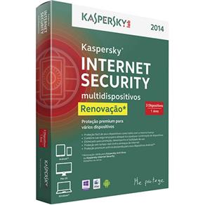 Kaspersky Internet Security Renovação 2014 - 3 Usuários