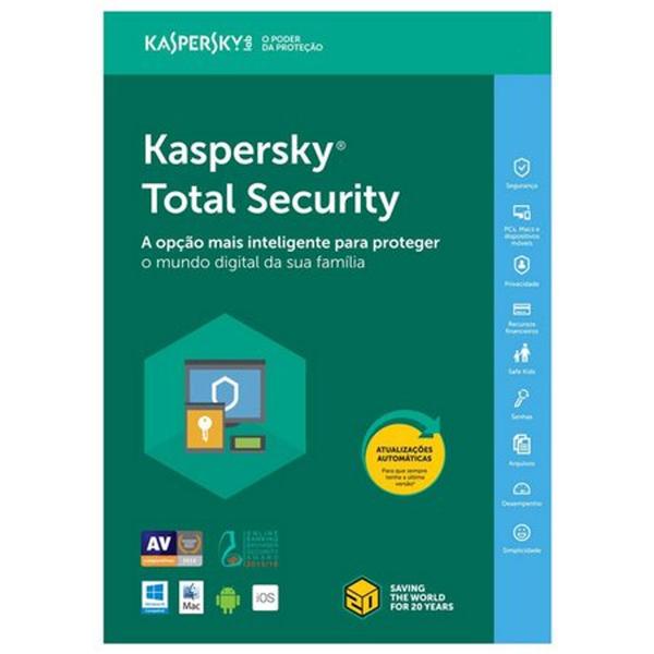 Kaspersky Total Security Multidispositivos - 5 Dispositivos