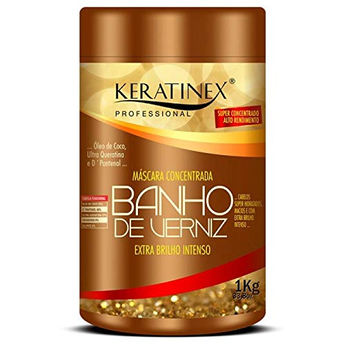 Keratinex Banho de Verniz Extra Brilho Intenso - 1kg