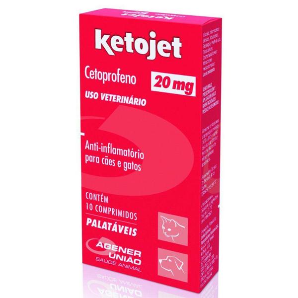 Ketojet 20 Mg - 10 Comprimidos - Agener
