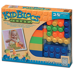 Kid Blocs - Cartucho C/ 24 Peças - Grow