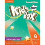 Kids Box 4 - Workbook With Online Resources - American English - Second Edition