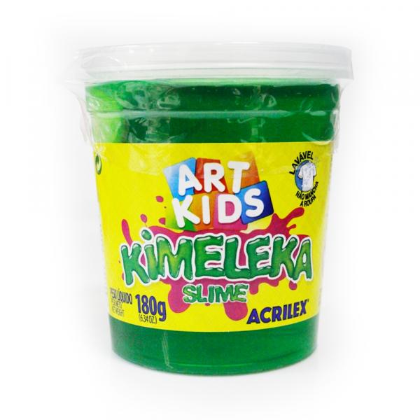 Kimeleka Slime Art Kids Acrilex - Verde 180g 5832