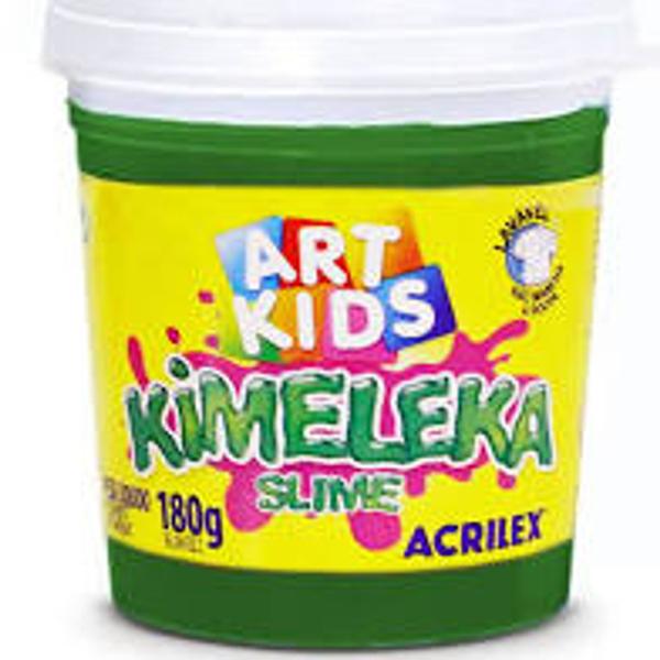 Kimeleka Slime Art Kids Acrilex - Verde 180g 5812