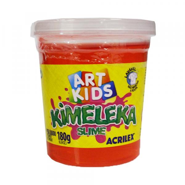 Kimeleka Slime Art Kids Acrilex - Vermelho 180g 5812