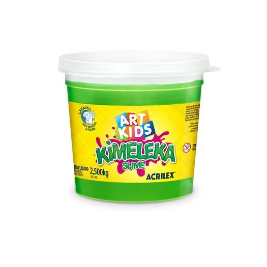 Kimeleka Slime Verde 2,5kg 05845 Acrilex