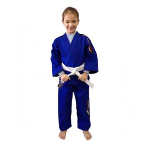 Kimono Infantil de Judo Reforçado Bad Boy Azul - M2