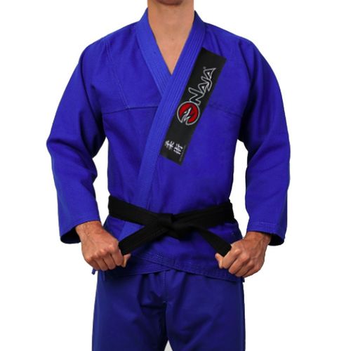 Kimono Jiu Jitsu - One - Trancado - Naja - Azul