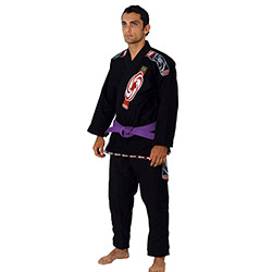 Kimono Jiu Jitsu Série Pro Preto