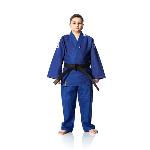 Kimono Shiroi Judô Master Azul