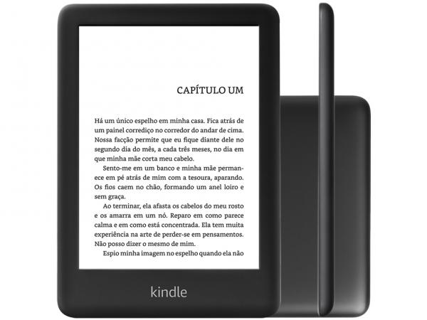 Kindle 10ª Geração Amazon Tela 6” 4GB Wi-Fi Luz Embutida Preto - Kindle Amazon
