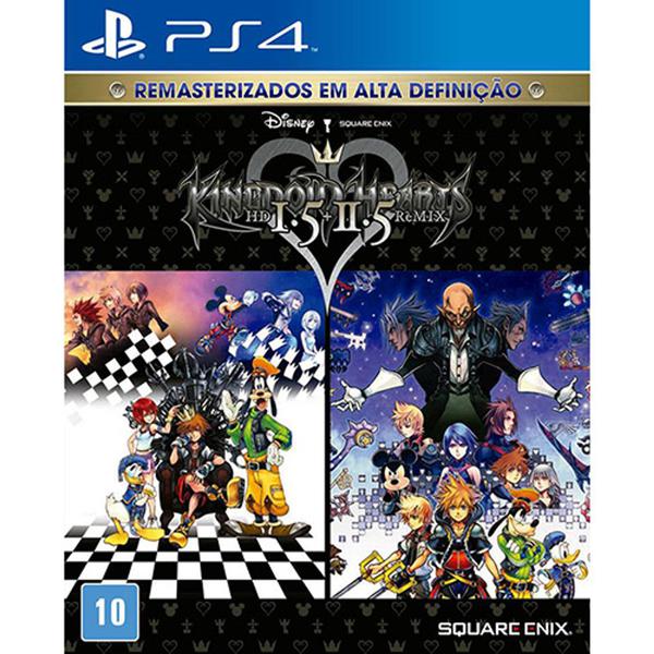 Kingdom Hearts HD 1.5 + 2.5 ReMIX para PS4 - Square Enix