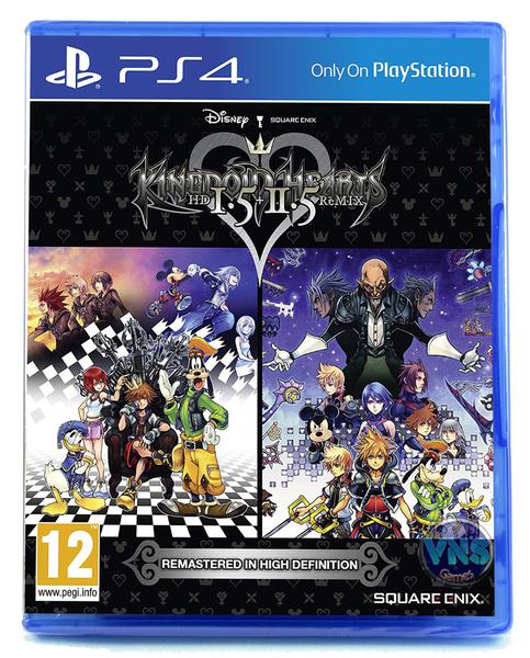 Kingdom Hearts HD 1.5 + 2.5 Remix - PS4 - Square Enix
