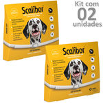 Kit 02 Coleiras Scalibor Grande 65cm Leishmaniose Antipulgas