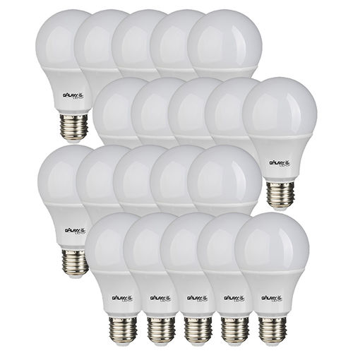 Kit 20 Lâmpadas Bulbo LED 15W 6500K Galaxy