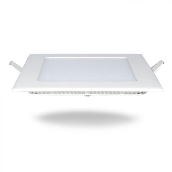 Tudo sobre 'Kit 05 Peças Luminária Plafon LED Quadrado Embutir 6w Branco Frio 6500k - Powerxl'