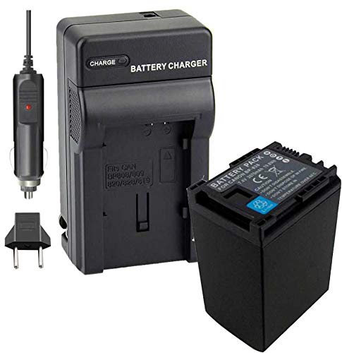 Kit 1 Bateria BP-828 + Carregador para Canon