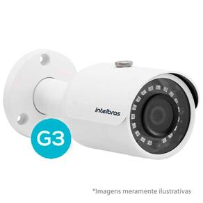 Kit 4 Câmeras de Segurança HD 720p Intelbras VHD 3130B G3 + DVR Intelbras Multi HD + Acessórios