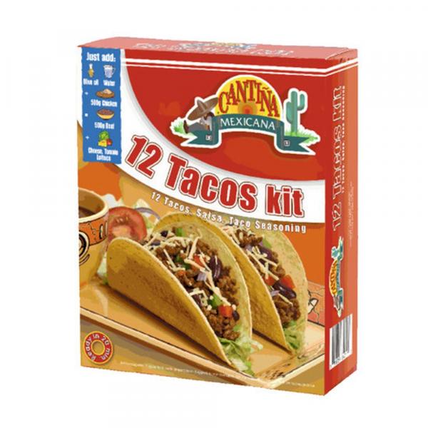 Kit 12 Tacos Cantina Mexicana 325g