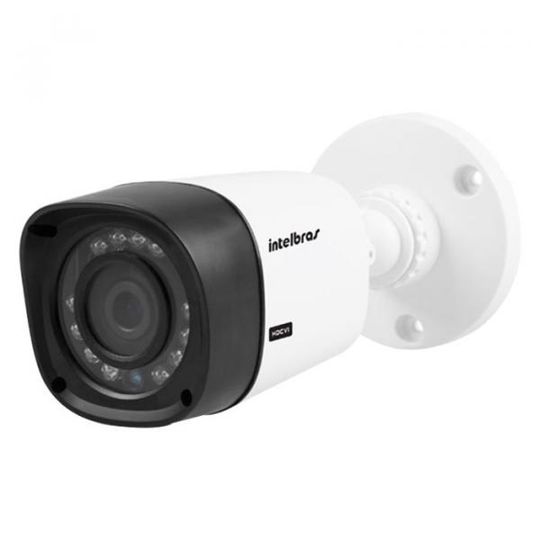 Kit 10 Câmeras de Segurança HD 720p Intelbras VHD 1120B G4 + DVR Intelbras Multi HD + Acessórios