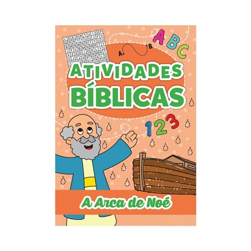Kit 10 Livros Atividades Bíblicas - a Arca de Noé Atacado