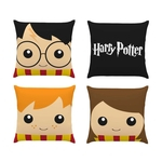 Kit 4 almofadas Harry Potter