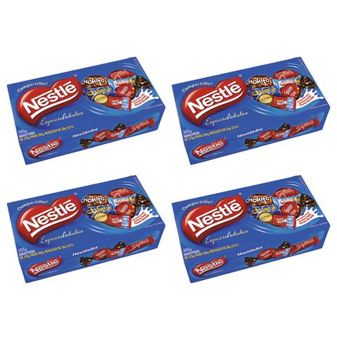 Kit 4 Caixas Bombons Especialidades 300g - Nestle
