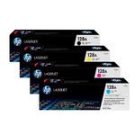 Kit 4 Cartucho De Toner Hp 128a Ce320 Ce321 Ce322 Ce323 Laserjet