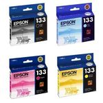 Kit 4 Cartuchos Epson 133 Epson Tx235w Tx420w Tx430w Tx320f