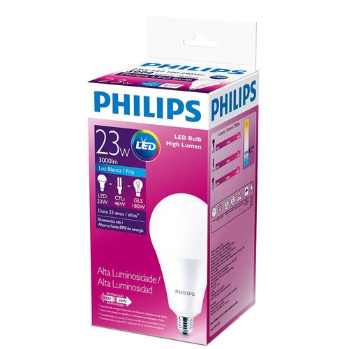 Kit 4 Lampada Led Bulb 23w E27 6500k Bivolt Philips